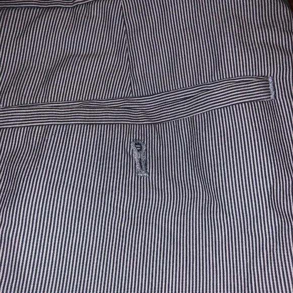 Banana Republic Pants Men 35 X 36 Non Iron Modern Slim Fit Pinstripe - Picture 6 of 6